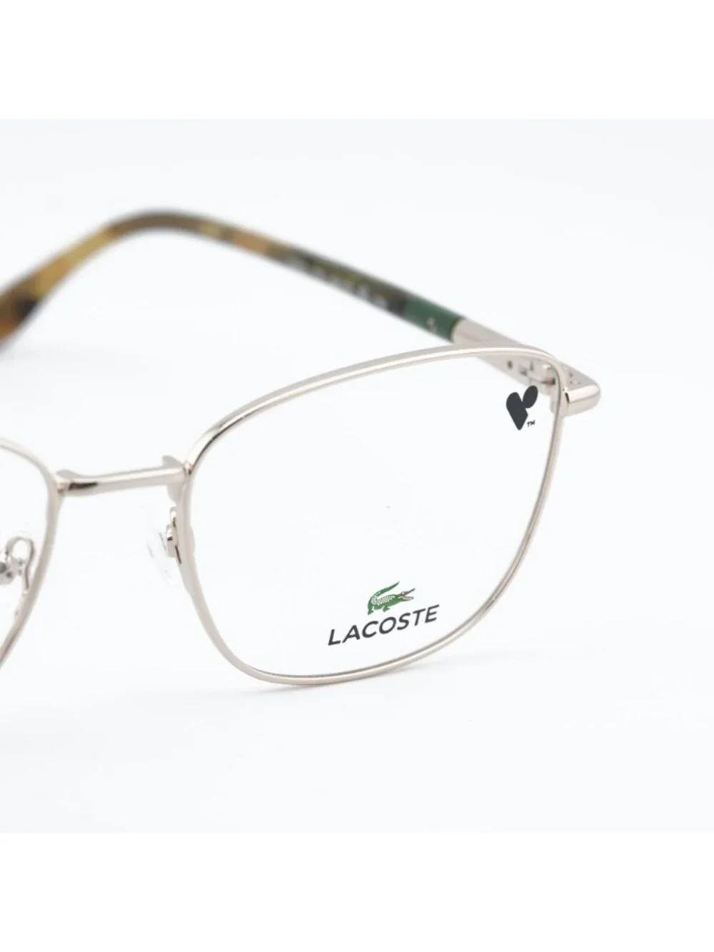 Lacoste L2317 710 Eyeglasses Gold 54mm Rectangle Frame